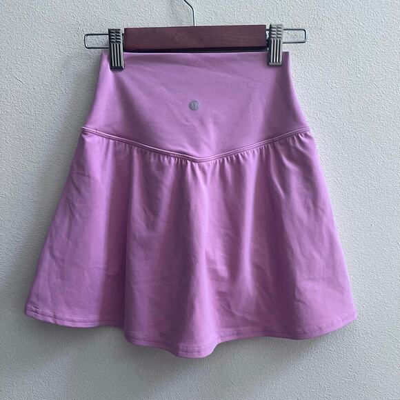 Lululemon Align High-Rise Skort Women's 2 Skort Pink Nulu Athletic Tennis Golf - Picture 2 of 5